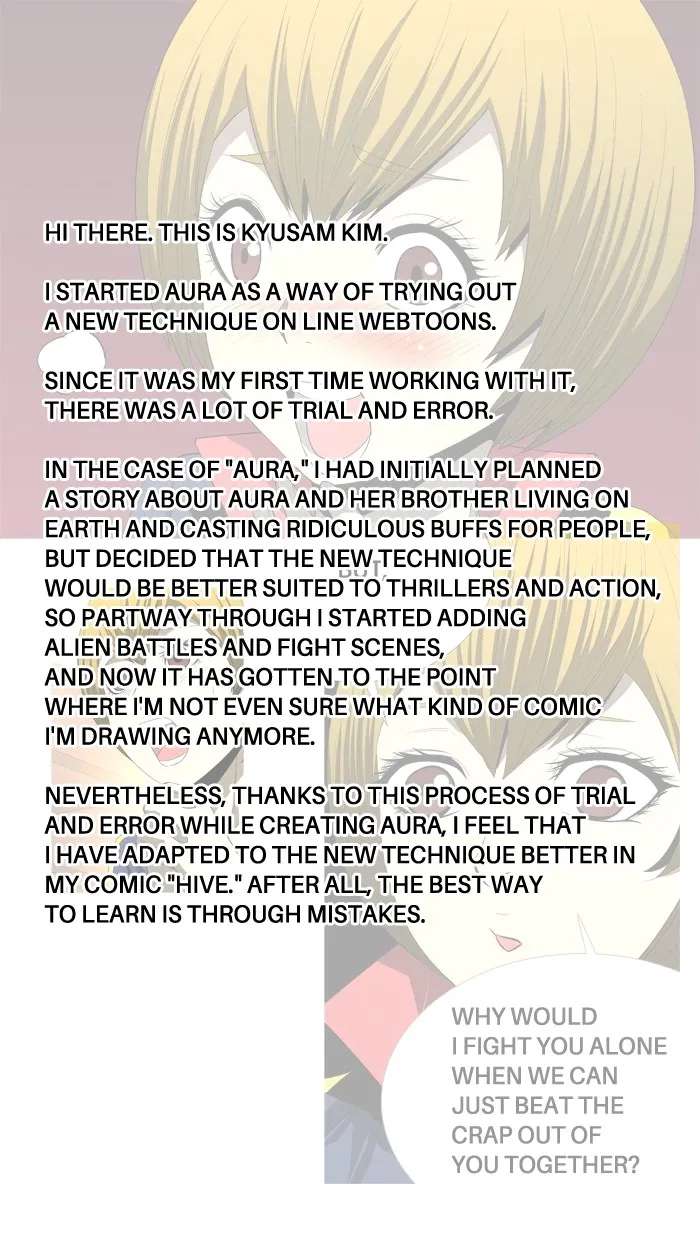 Aura From Another Planet Chapter 100 - page 1