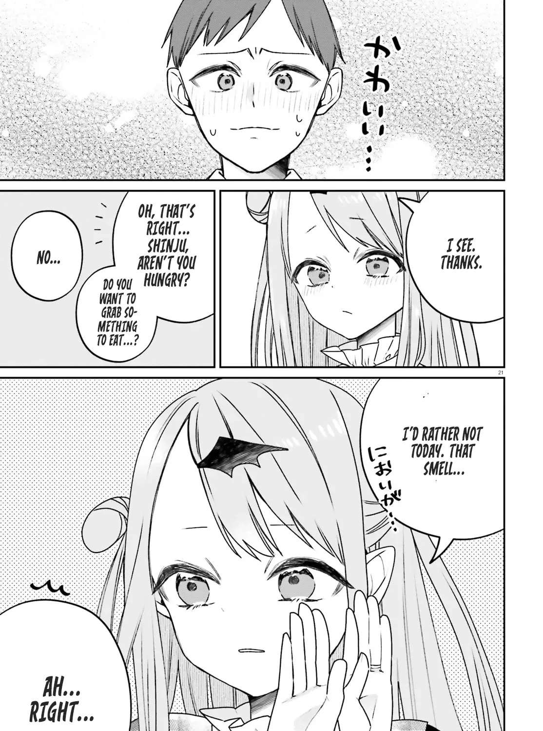 Futsutsukana Kyuketsuki Desuga, Suenagaku Yoroshiku Onegai Shimasu Chapter 1 - page 22