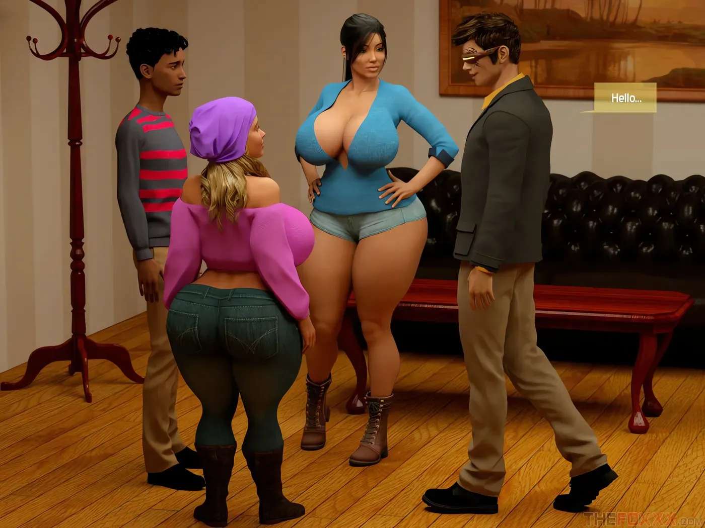 Vixensville Canon Story Chapter 43 - page 53