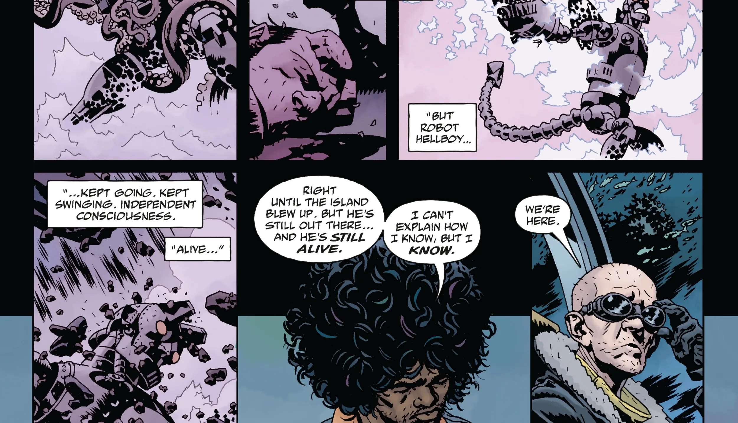 Giant Robot Hellboy Returns Chapter 1 - page 29