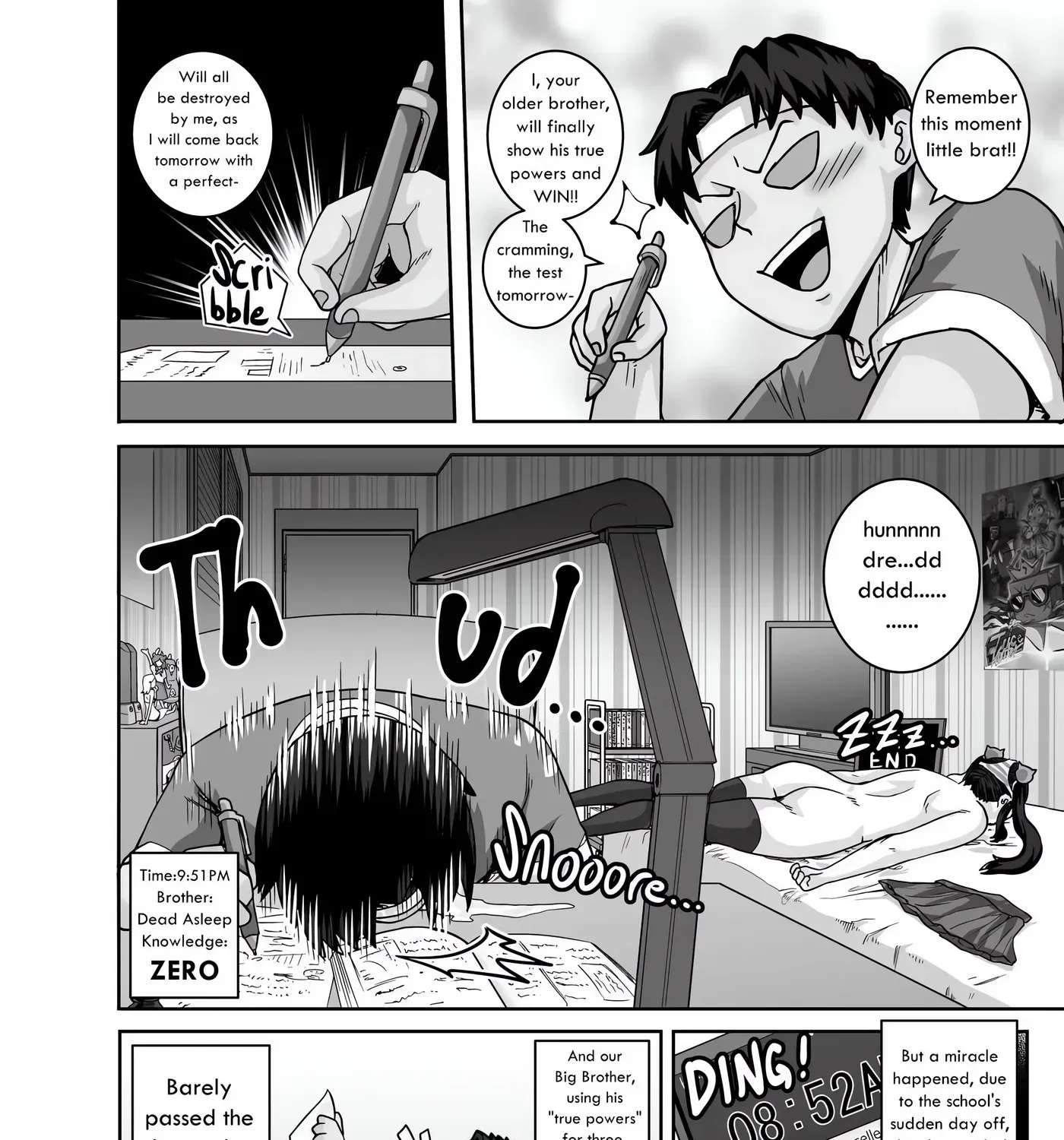 Annoying Little Sister needs to be Scolded Chapter 1 - page 55