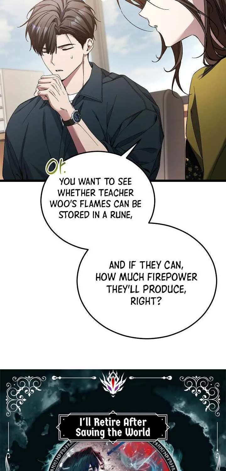 I’ll Retire After Saving The World Chapter 107 - page 8