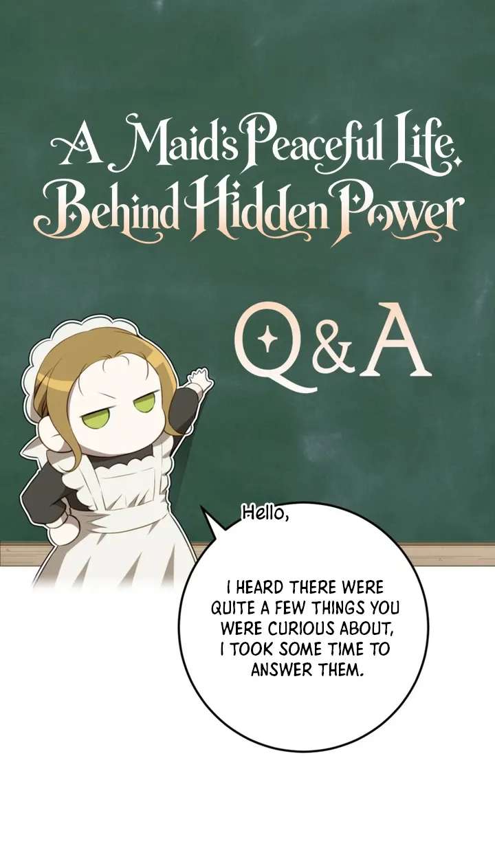 The Peaceful Life Of A Maid Who Hides Her Power And Enjoys It Chapter 39.1 - page 2