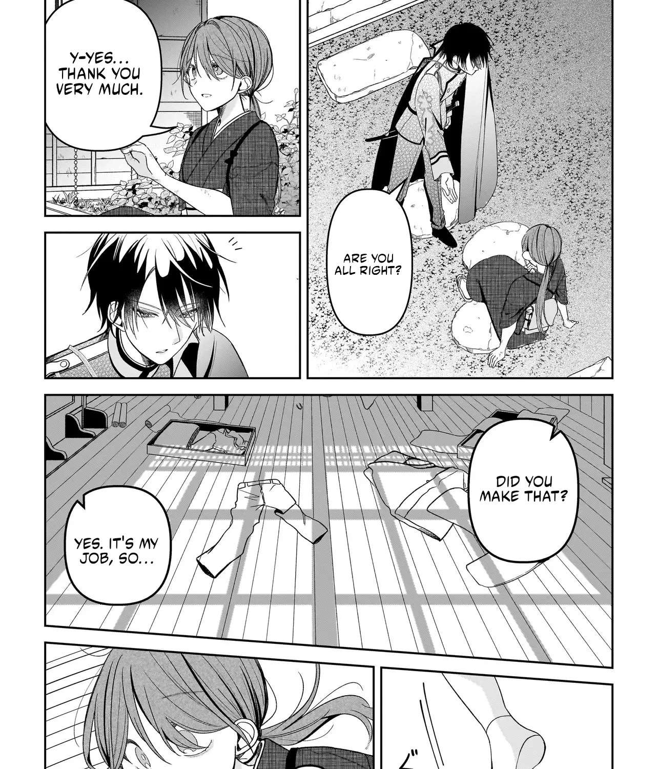 Unmei no Ban to Kekkonshitara, Tenshi Musuko no Keibo ni Narimashita Chapter 1 - page 45