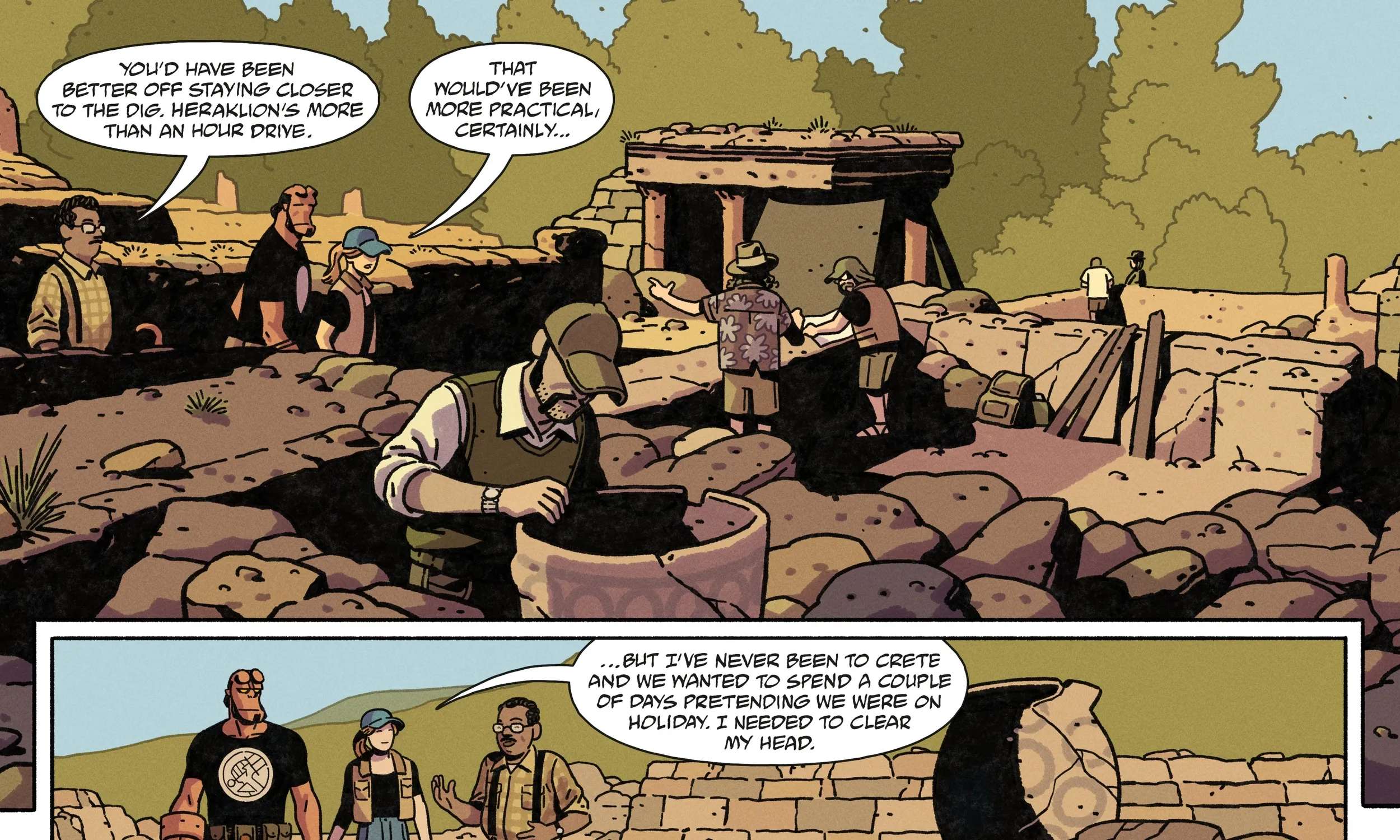 Hellboy in Love: Obsidian Chapter 1 - page 28