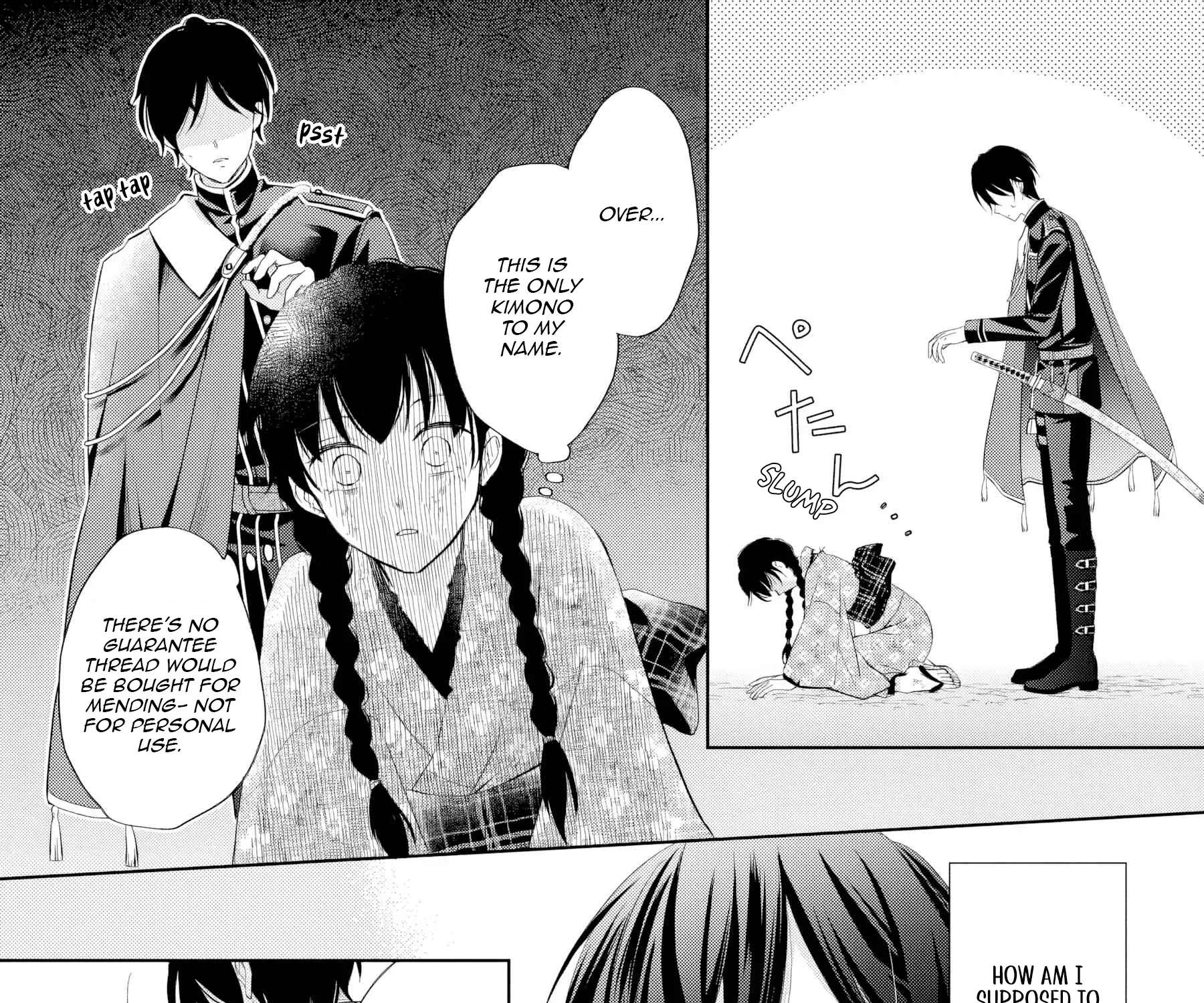 Usukawa Ichimai Mukouga wa: Konyaku Haki Sareta Futatabime no Jinsei, Ayakashi wo Miru me ga Saikyou Gunjin wo Michibiku Chapter 1 - page 98