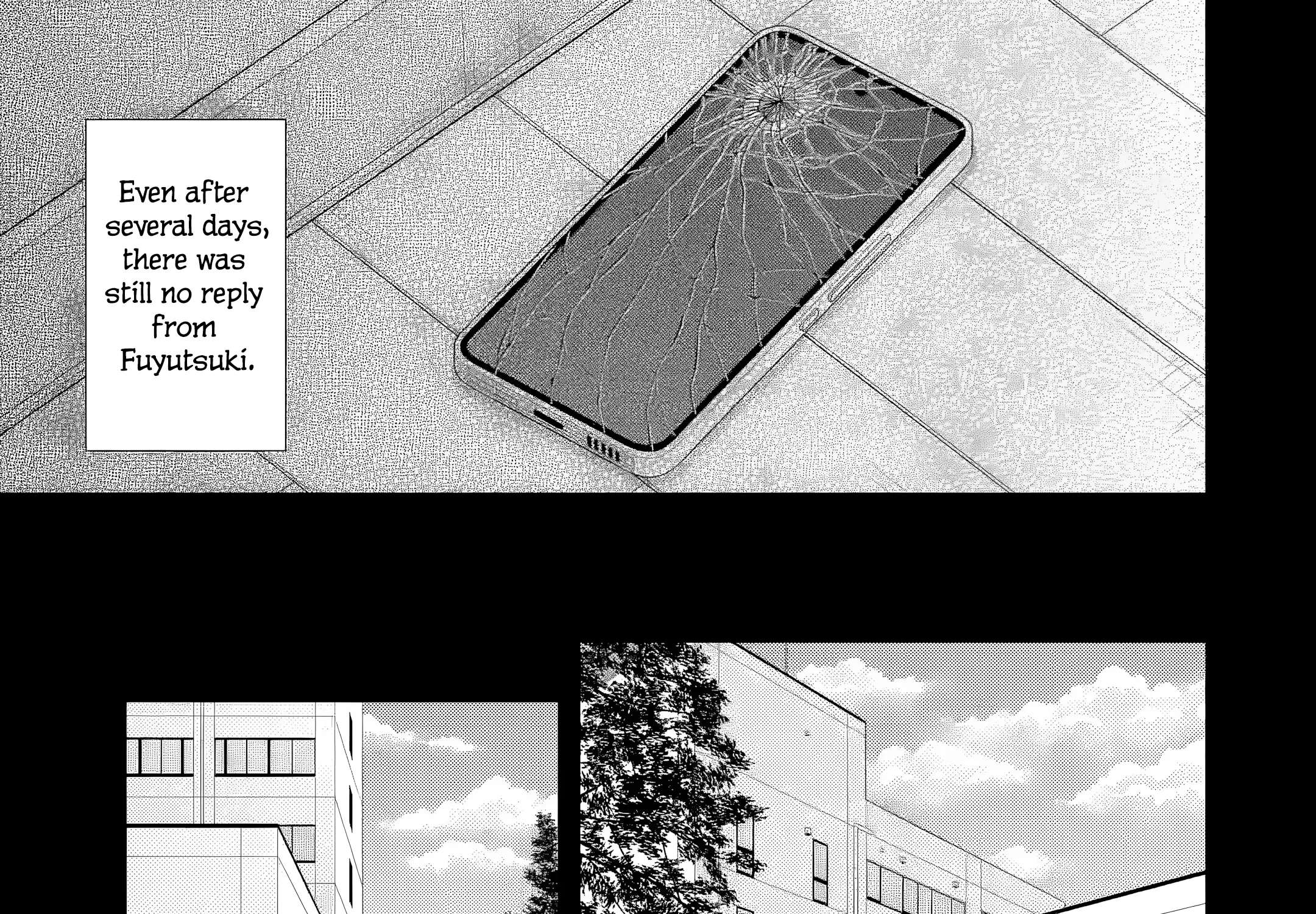 Toumei na Yoru ni Kakeru-kun to, Me ni Mienai Koi wo Shita. Chapter 7.3 - page 23