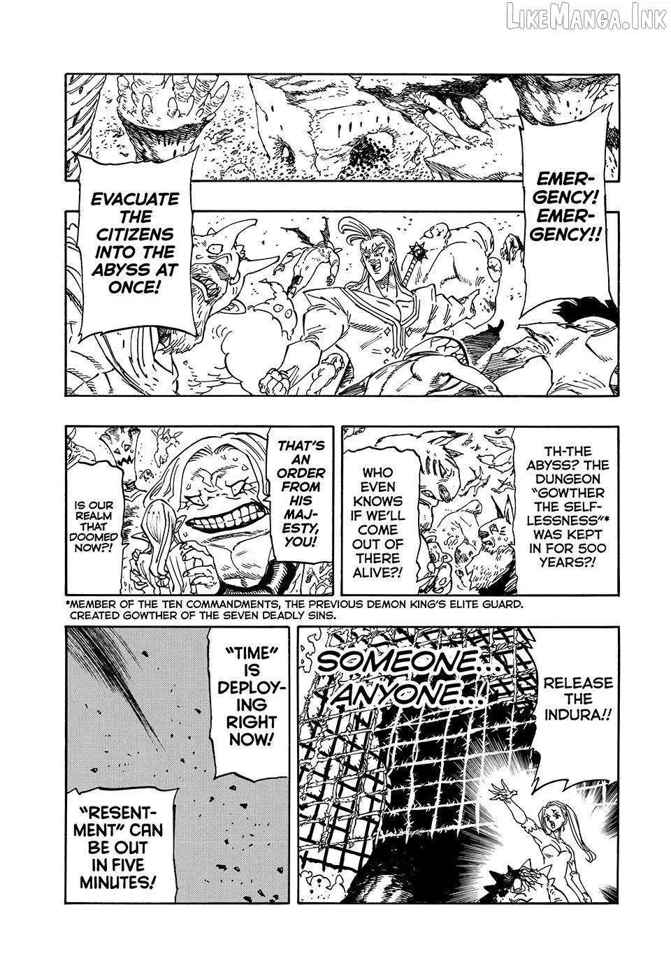 Mokushiroku no Yonkishi Chapter 255 - page 9