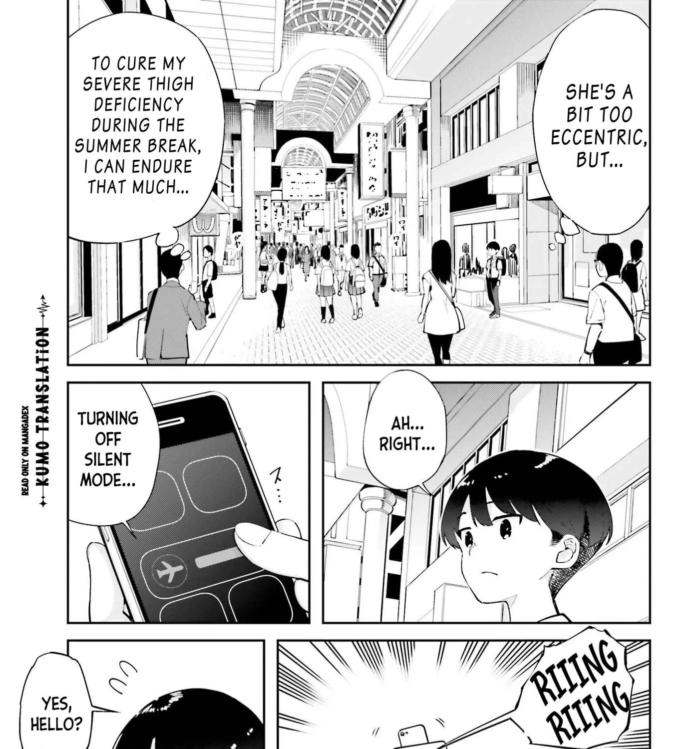 Thighs-san next to me Chapter 9 - page 10