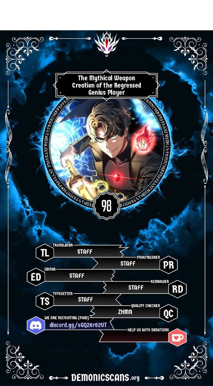 The Regressed Genius Player's Mythical-Rank Weapon Creation Chapter 98 - page 9