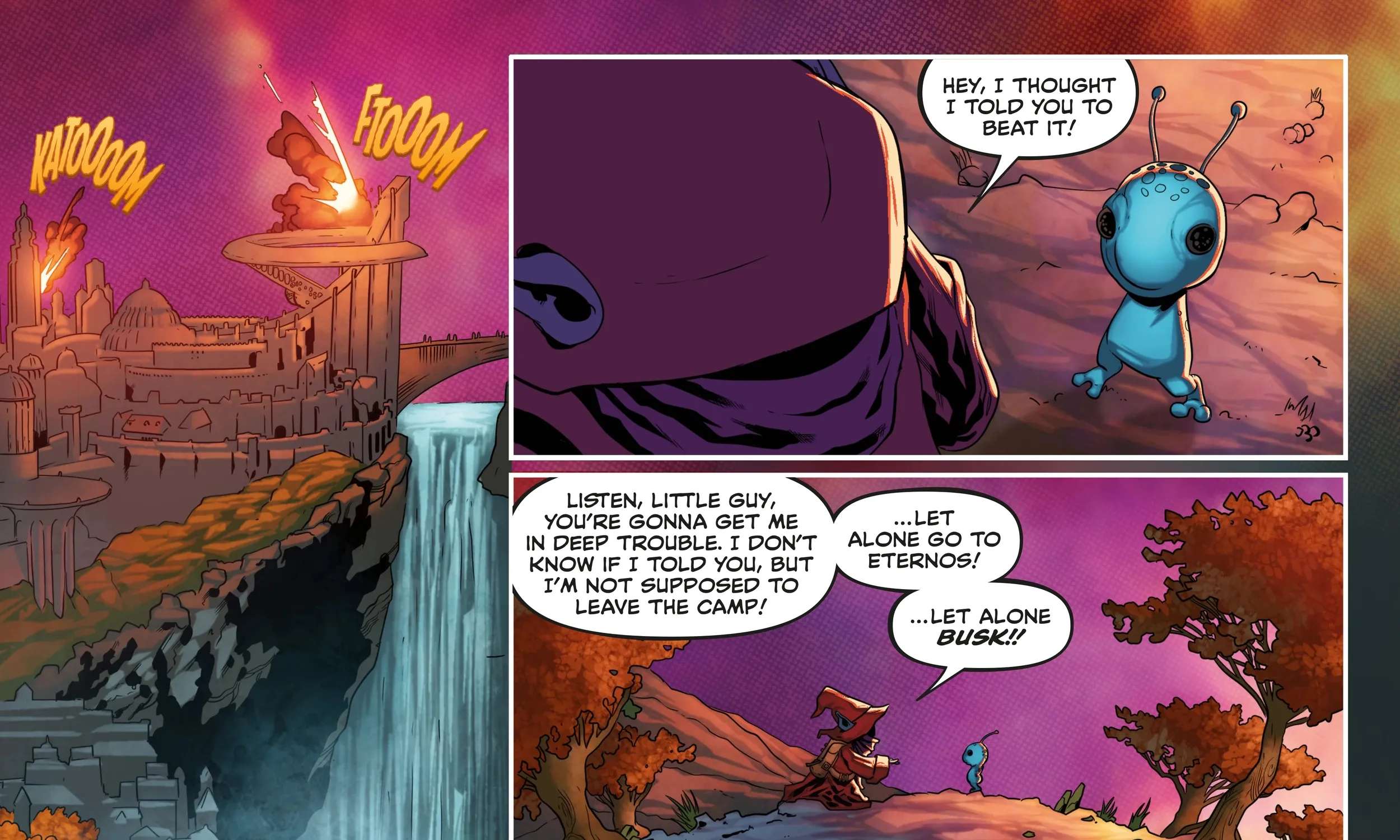 He-Man and the Masters of the Universe: The Wings of Fate Chapter 1 - page 18