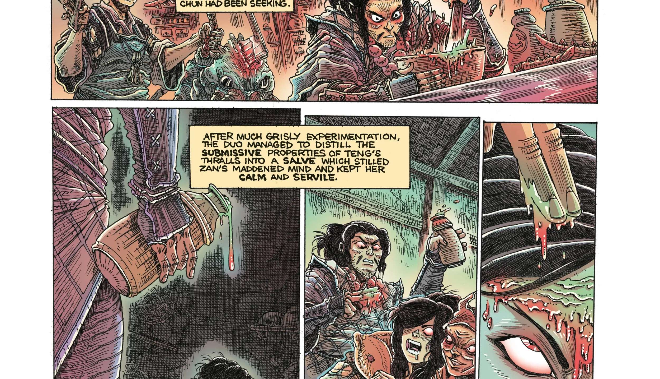 Orphan and the Five Beasts: Bath of Blood Chapter 3 - page 35