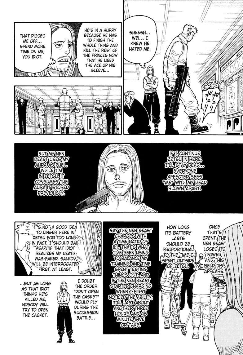 Hunter X Hunter Chapter 418 - page 11