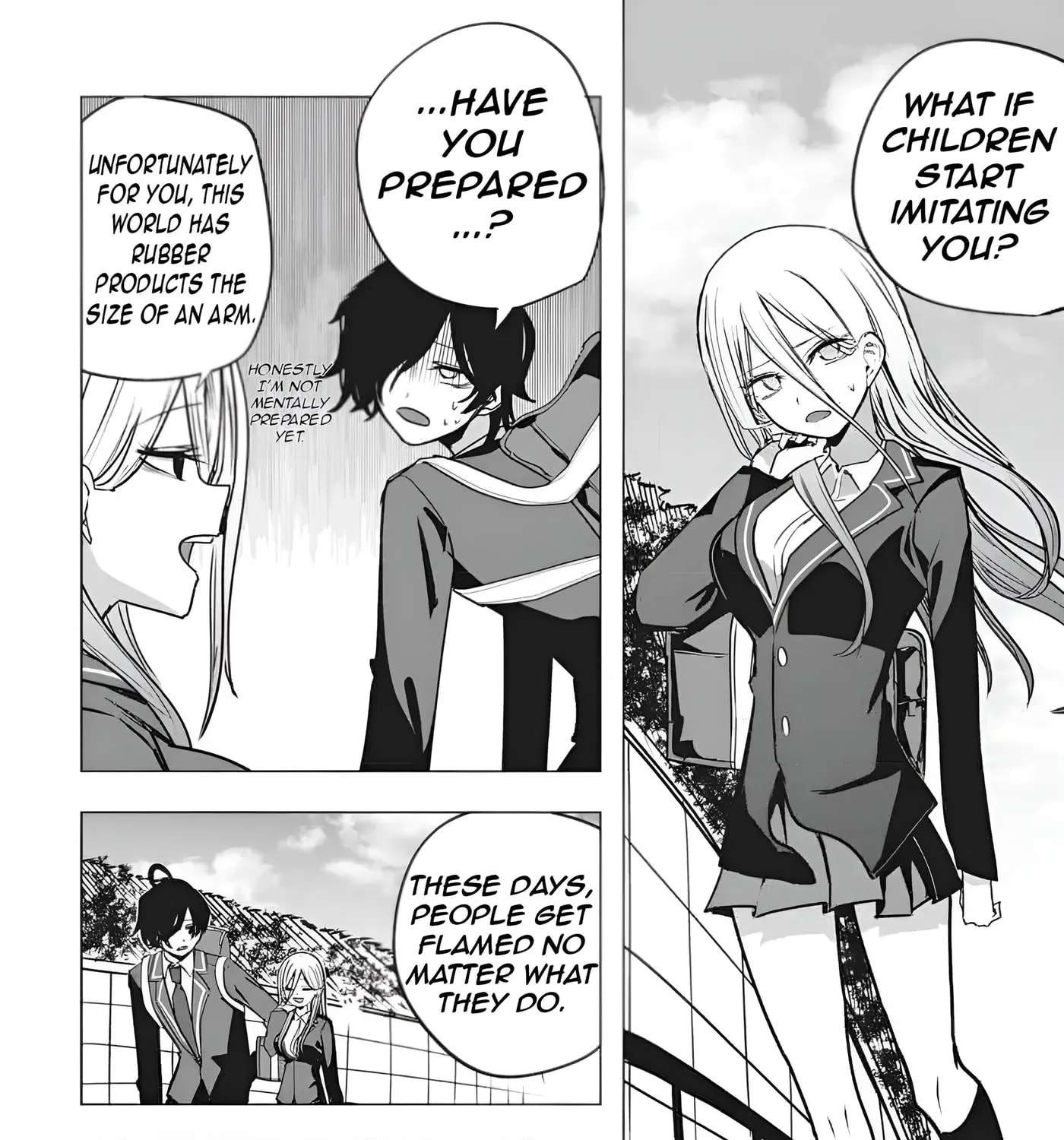 Mizuki-senpai's Love Fortune-Telling Chapter 55 - page 8