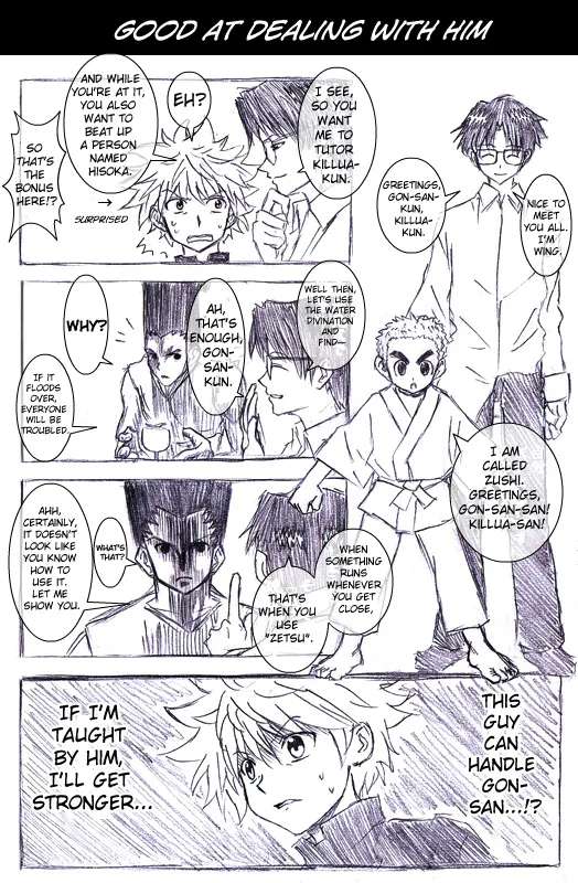Tsuyokute Hunter X Hunter Chapter 5 - page 4
