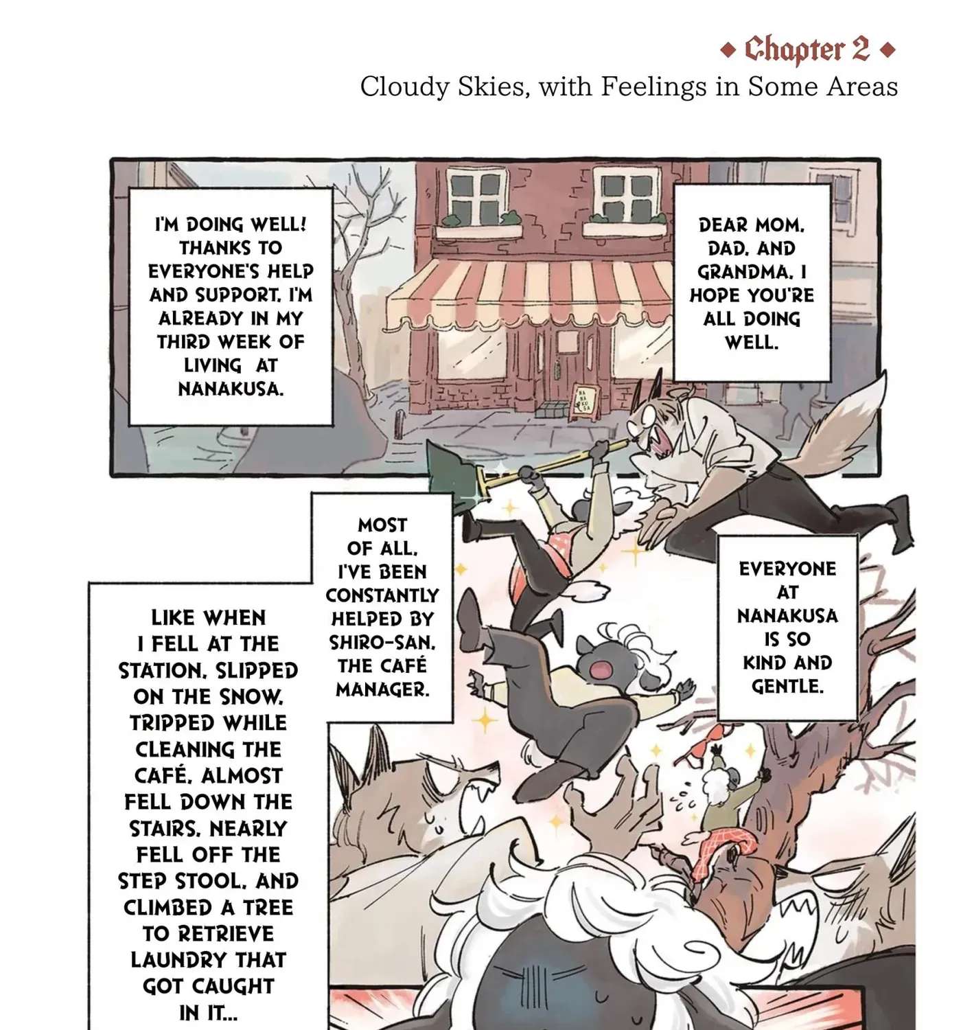 Another Fine Day at Café Nanakusa Chapter 3 - page 1