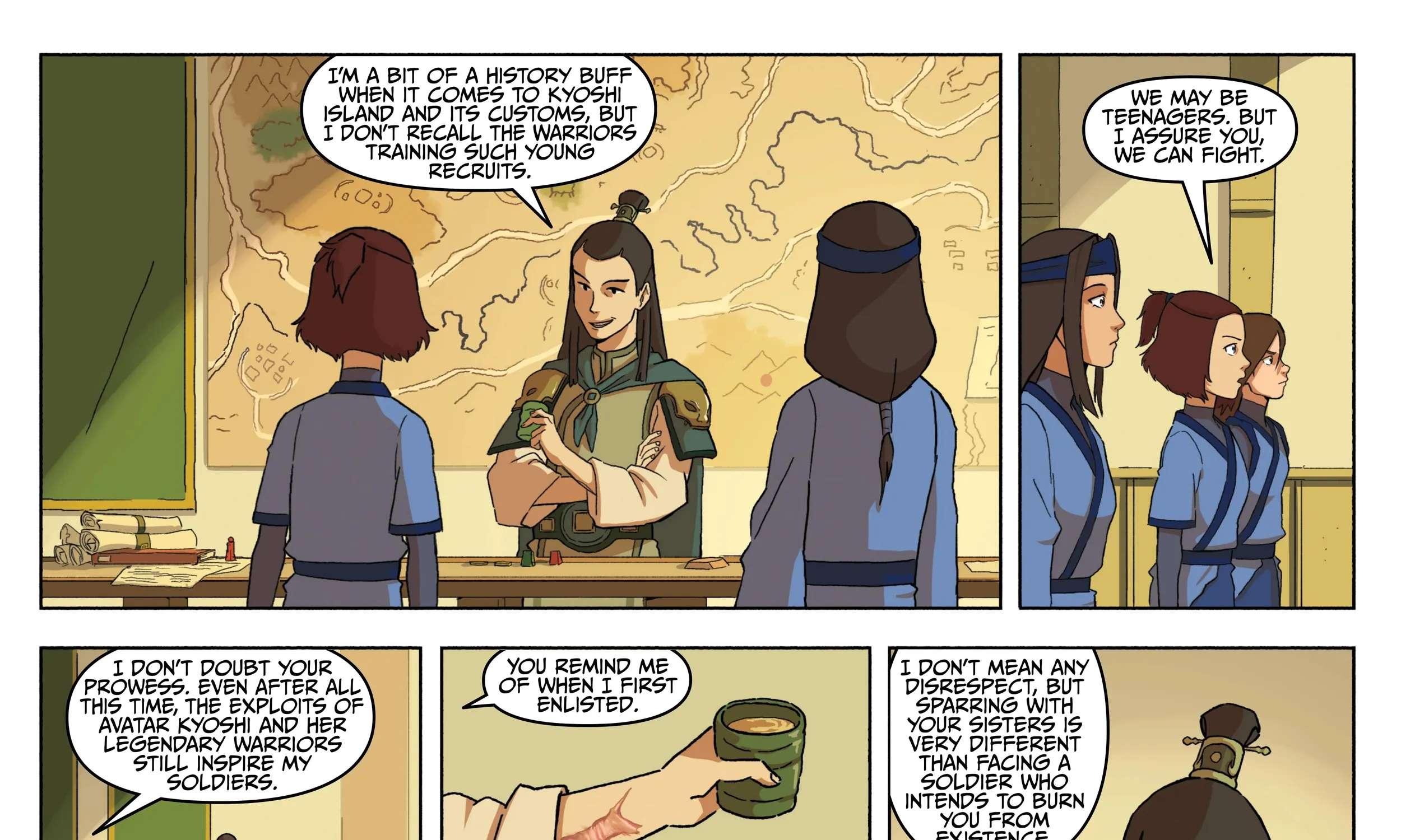 Avatar: The Last Airbender – The Kyoshi Warriors Chapter 1 - page 28