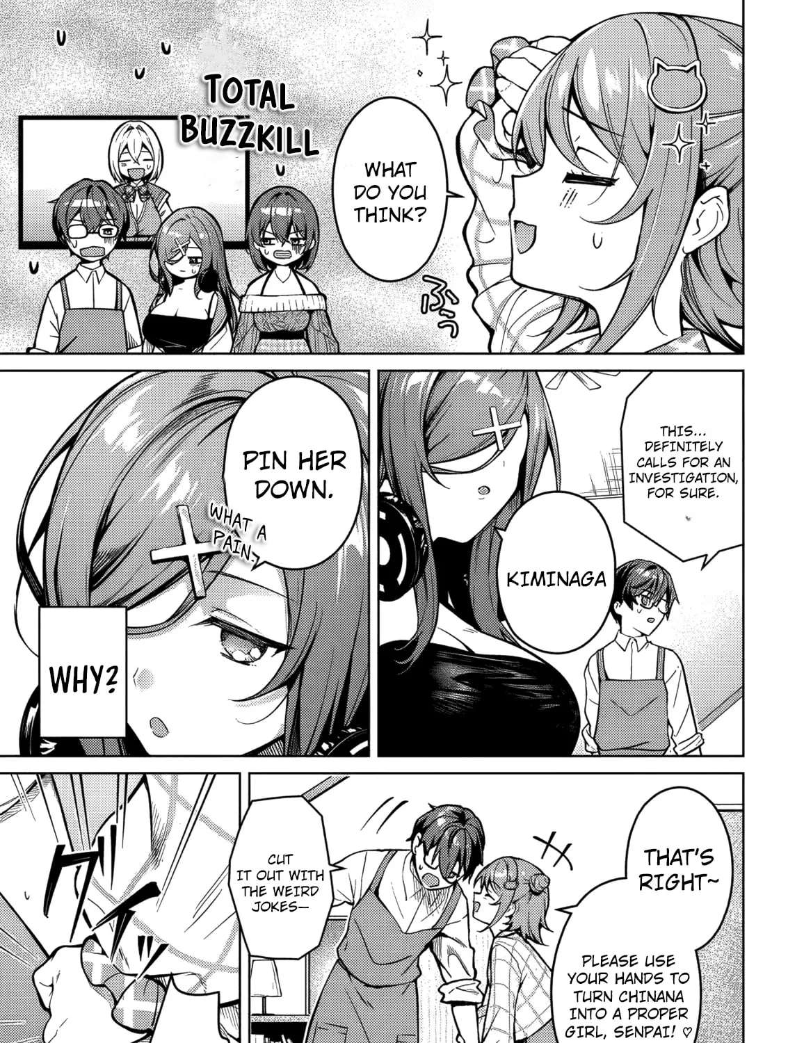 Tier 1 Shimai: Yuumei Yonshimai wa Boku nashi de wa Ikirarenai Chapter 2.1 - page 11