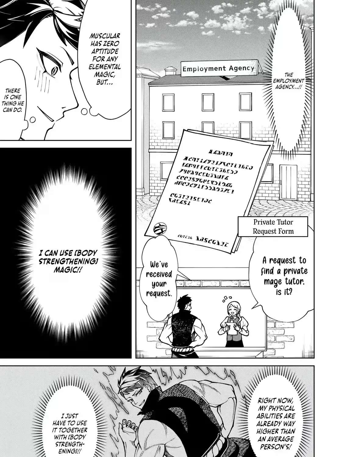 As the Game Progresses, I’m Reincarnated as a Muscle-Brained Character Who Becomes Less and Less Useful, but I Still Decide to Master Physics Chapter 1 - page 32