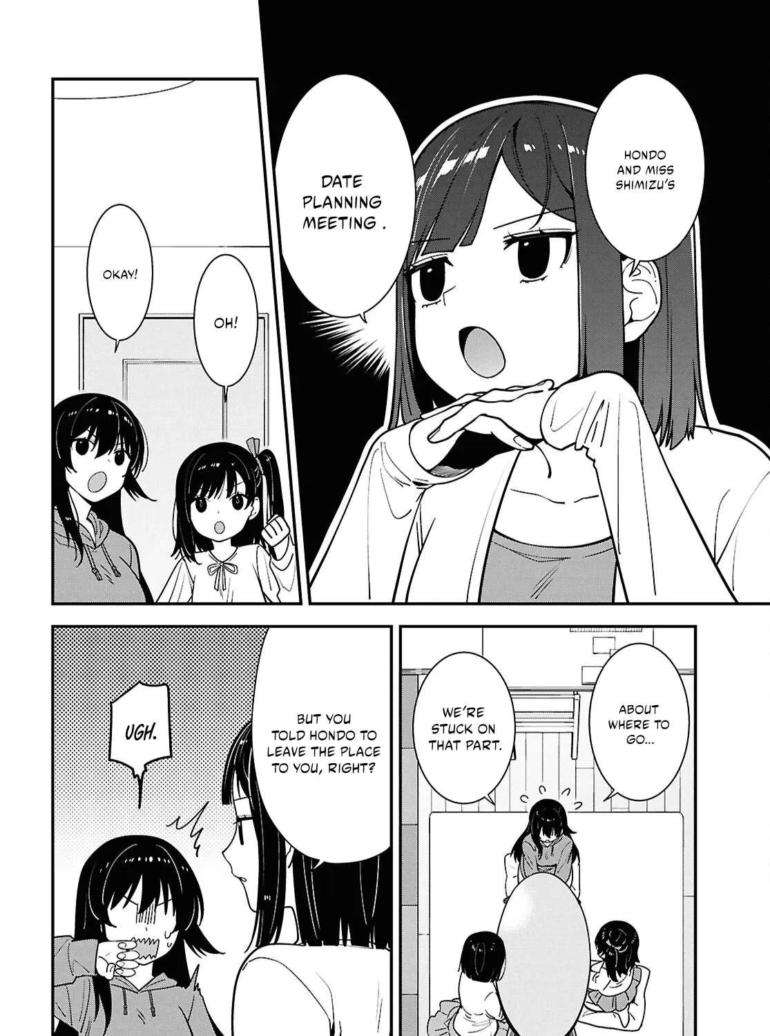 The Delinquent Shimizu-san Sitting Next to Me Has Dyed Her Hair Black Chapter 20 - page 3