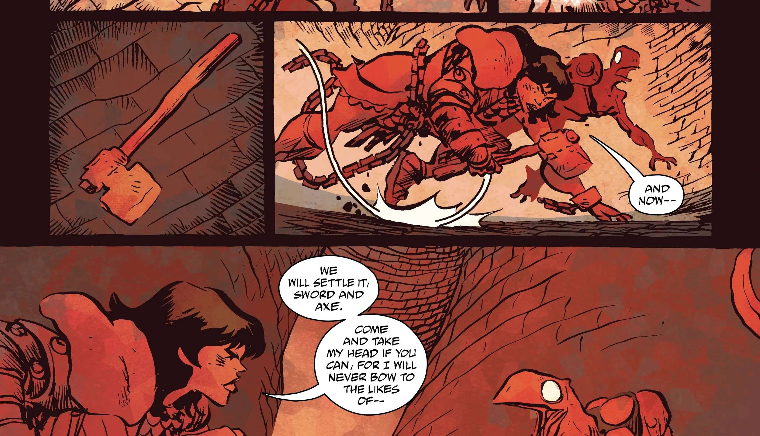 Miss Truesdale and the Rise of Man Chapter 4 - page 32