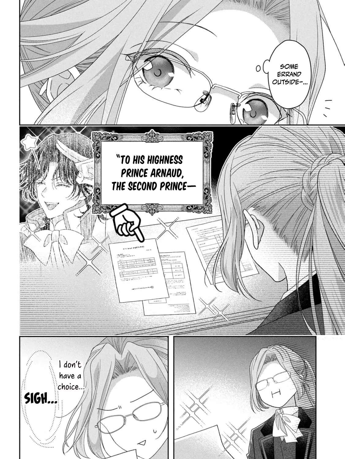 Keiyakukon Shita Aite ga Oni Saishou deshita ga, Kono Tabi Saishoushitsu Sennin Hosakan ni Ninmei Sareta Jimi Bunkan (Hensou-chuu) wa Watashi desu. Chapter 10 - page 24