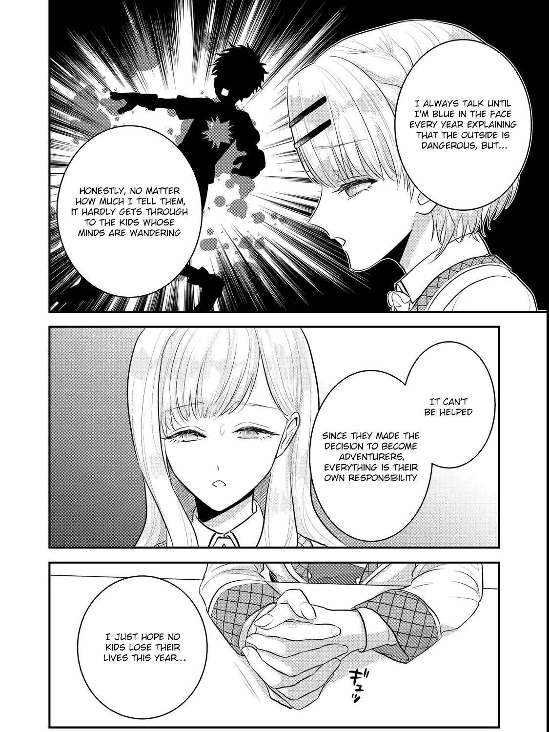 Guild no Uketsuke-jou wa Teiji Agari no Yume wo Miru Chapter 3 - page 14