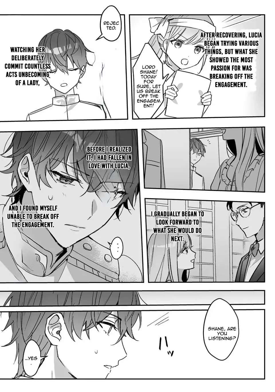 Ouji no Dere wa Tsun no Soko. ~Konyaku Haki mo Akuyaku Reijou mo Muzukashii~ Chapter 1 - page 17
