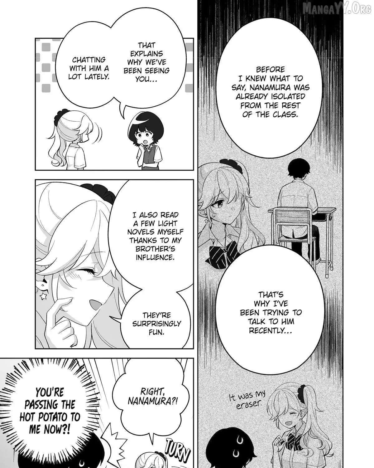 Please Leave Me Alone (For Some Reason, She Wants To Change A Lone Wolf's Helpless High School Life.) Chapter 33 - page 18