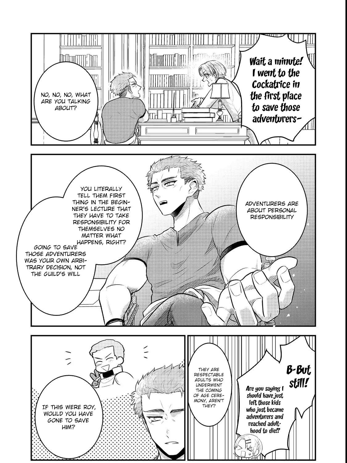Guild no Uketsuke-jou wa Teiji Agari no Yume wo Miru Chapter 3 - page 38