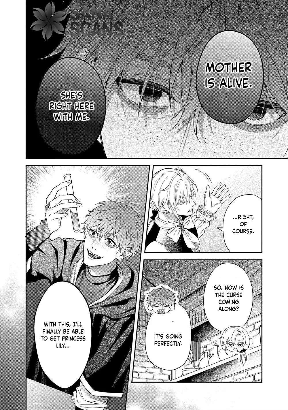 Noroware Oujo wa Mahou Shokubutsu wo Kenkyuu shitai ~Koushaku-sama ga Konyakusha!? Watashi, Noroi de Youjo ni Natteiru no desu ga~ Chapter 9.1 - page 4