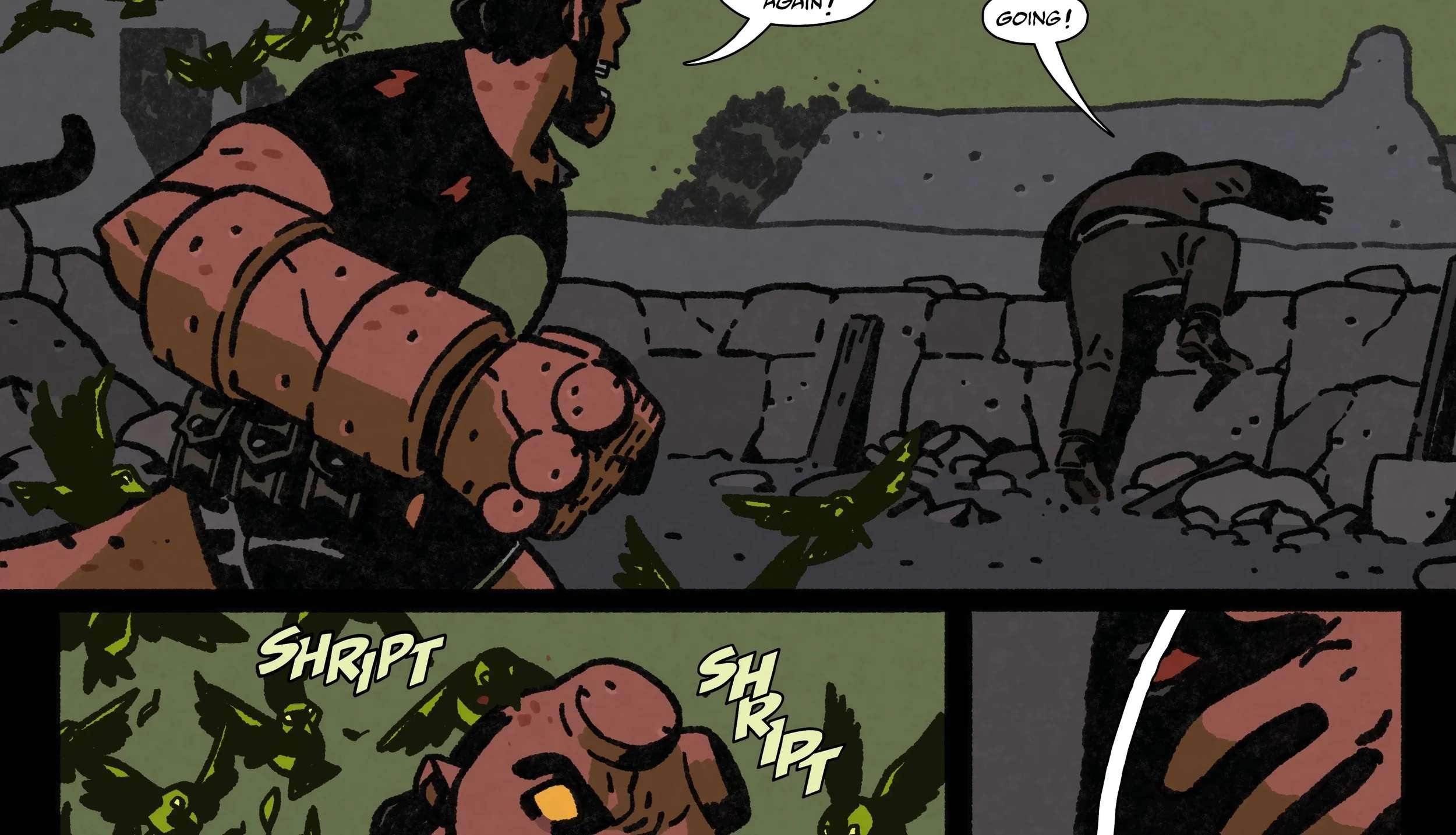 Hellboy in Love: Obsidian Chapter 2 - page 38