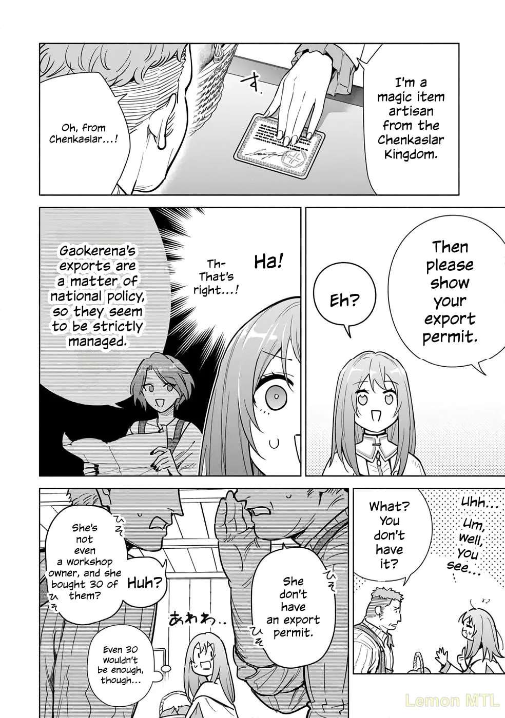 Kyuutei Madoushi Minarai o Yamete, Mahou Item Shokunin ni Narimasu Chapter 26 - page 22