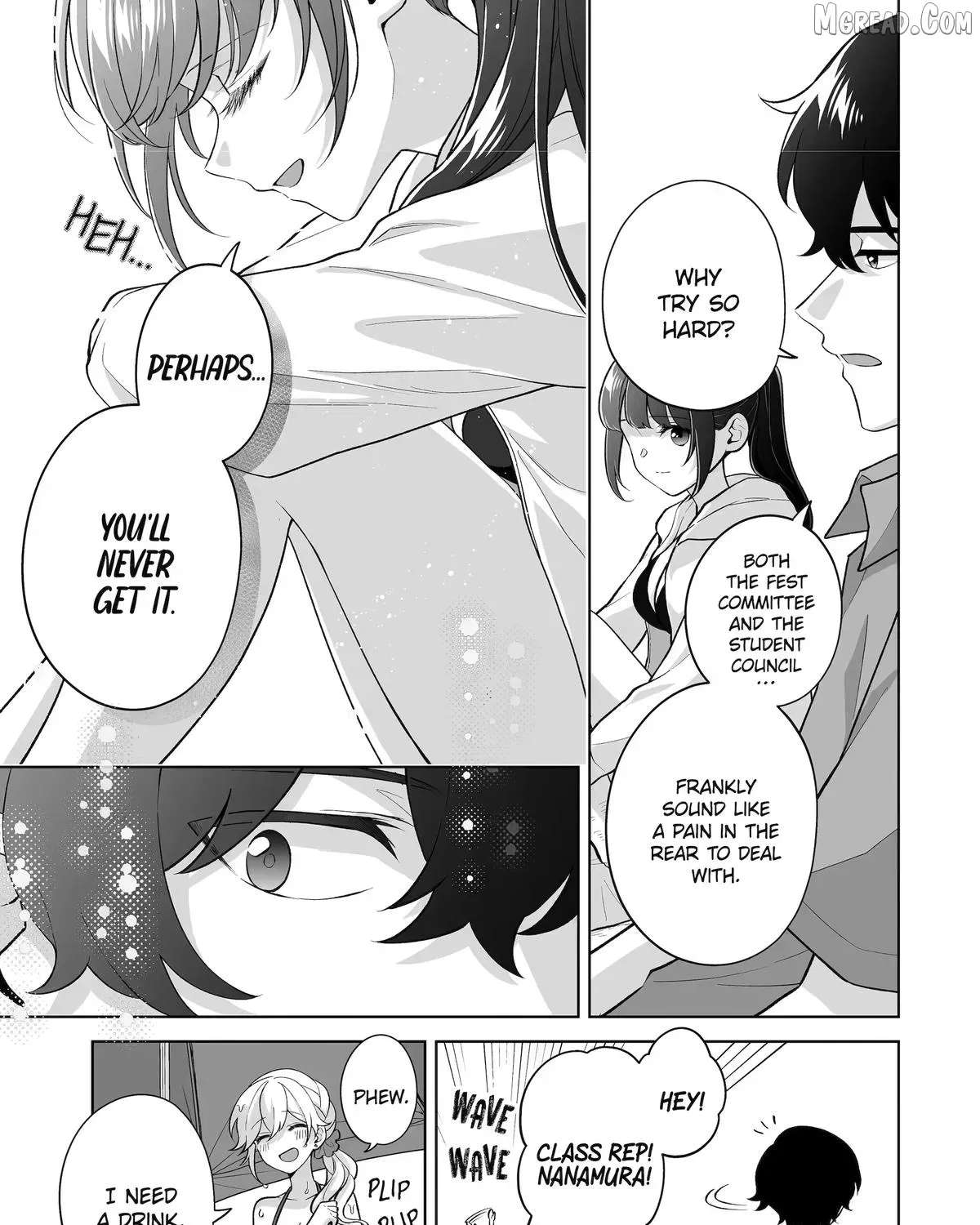 Please Leave Me Alone (For Some Reason, She Wants To Change A Lone Wolf's Helpless High School Life.) Chapter 36 - page 49