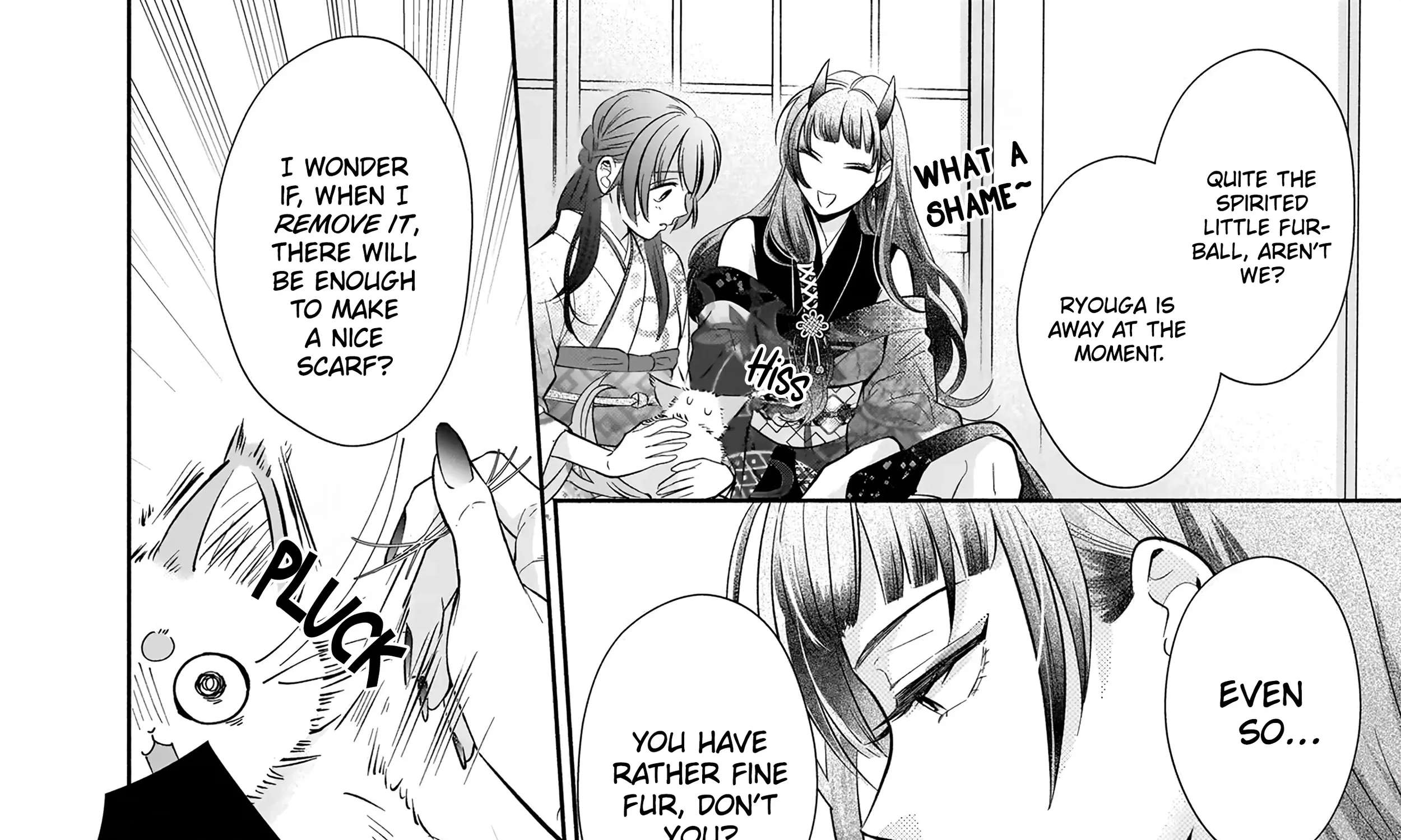 Yashaou No Saiai Shitagerareta Chiyu No Otome Wa Dekiai Sareru Chapter 6.1 - page 31