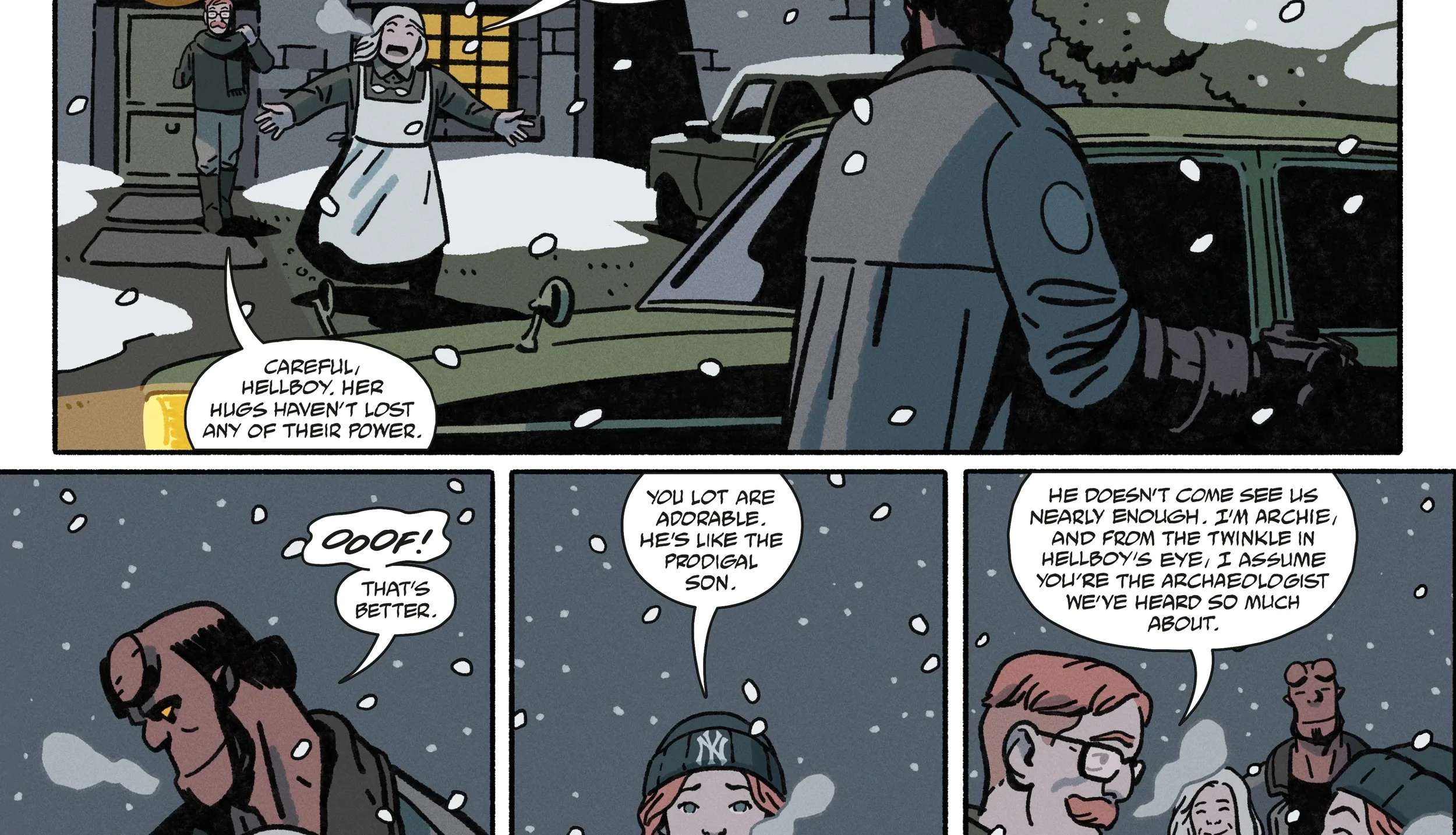 Hellboy in Love: Black Eyes Chapter 1 - page 17