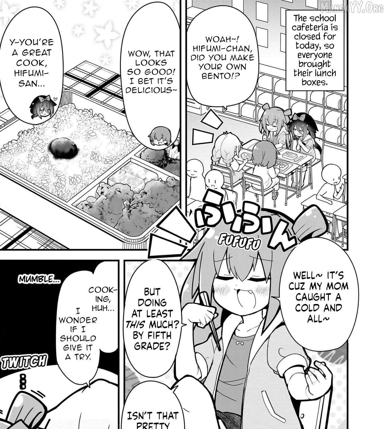 Mesugaki ga Watashi wo Wakarase ni Kuru no de Shouri no Mesugaki no Chikara wo Karite Kocchi mo Wakarase ni Ikimasu. Chapter 5 - page 1