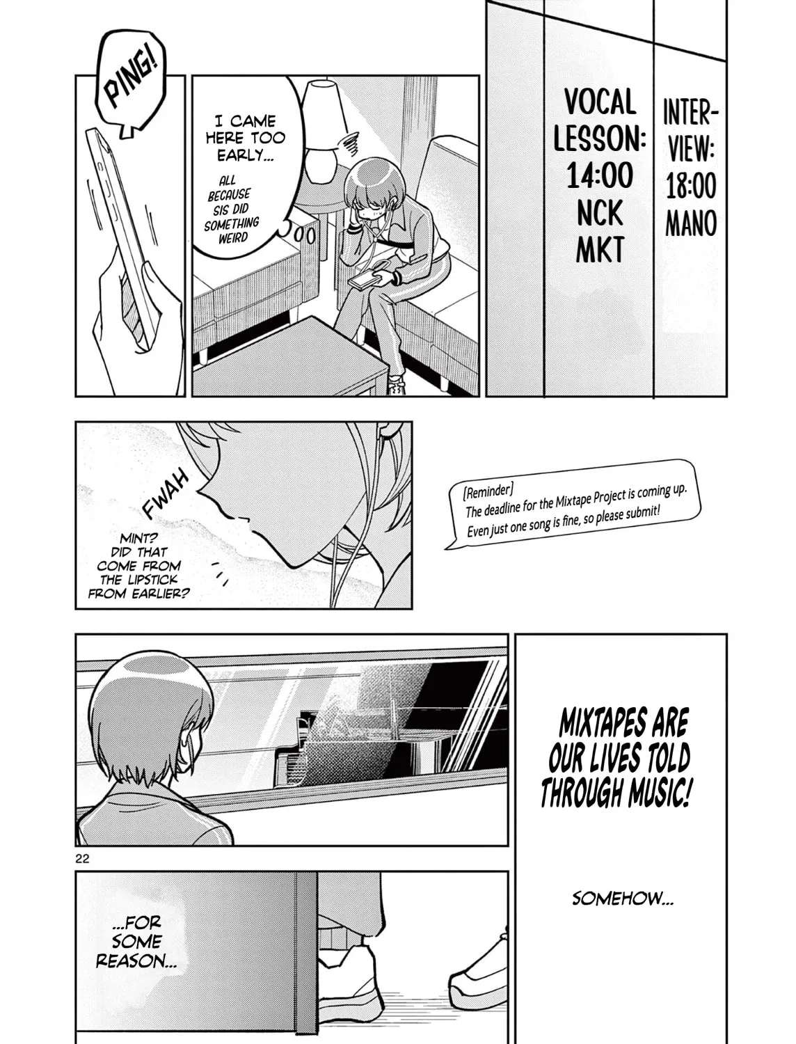 THE iDOLM@STER: Shiny Colors - Hazuki's Shinography Chapter 15 - page 23